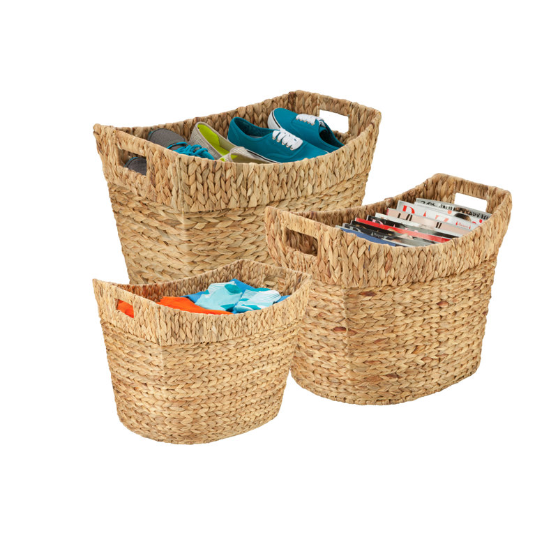 Honey Can Do Wicker/Rattan Basket & Reviews Wayfair